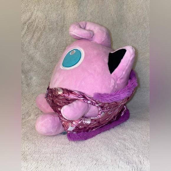 BUILD-A-BEAR JIGGLYPUFF POKEMON STUFFED ANIMAL PLUSH WITH OUTFIT DISPLAY ONLY - Picture 4 of 13
